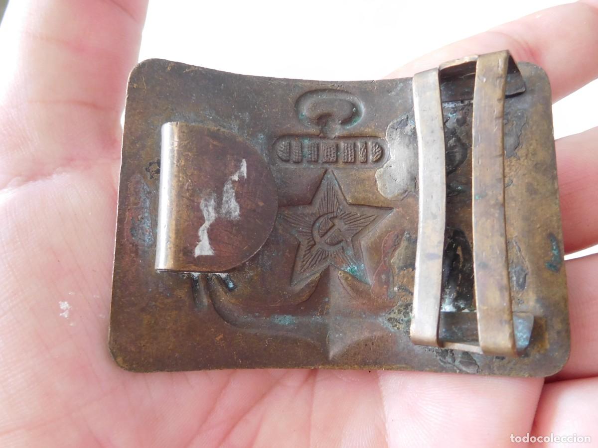 Militaria: Hebilla de la marina sovi&eacute;tica URSS - Foto 3