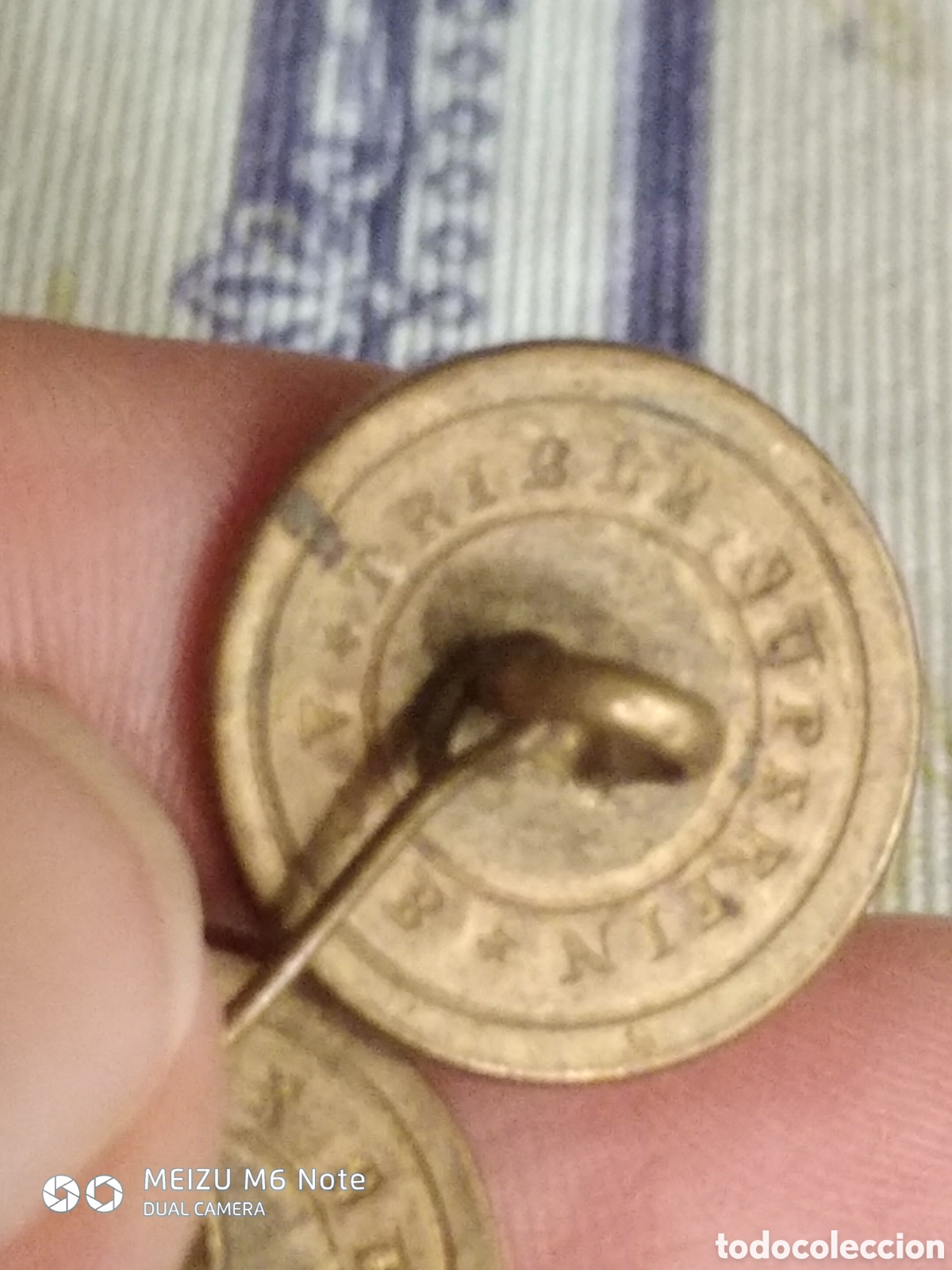 Militaria: Dos botones militar superfin - Foto 4