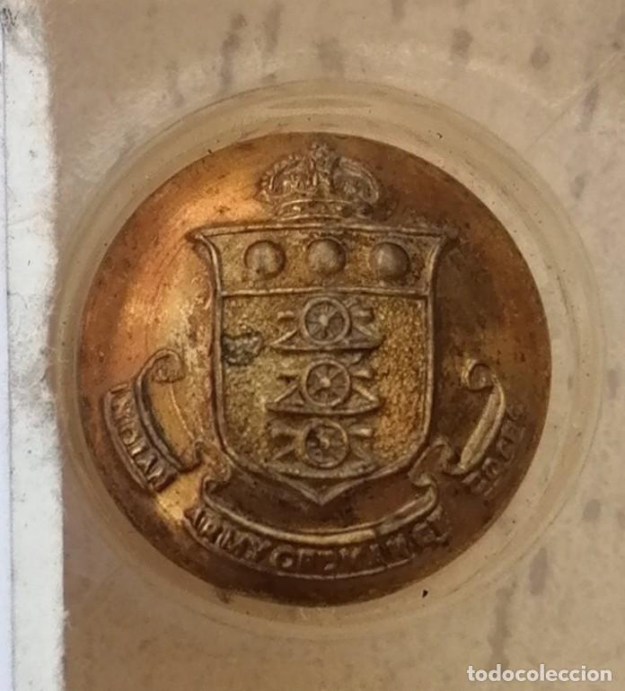 Militaria: Bot&oacute;n militar ingl&eacute;s - Foto 1