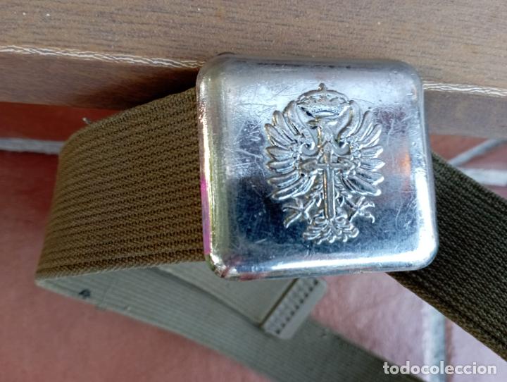 Militaria: CINTURON DE LONA EJ&Eacute;RCITO DE TIERRA. - Foto 2