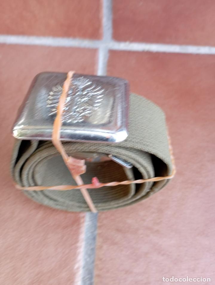Militaria: CINTURON DE LONA EJ&Eacute;RCITO DE TIERRA. - Foto 1