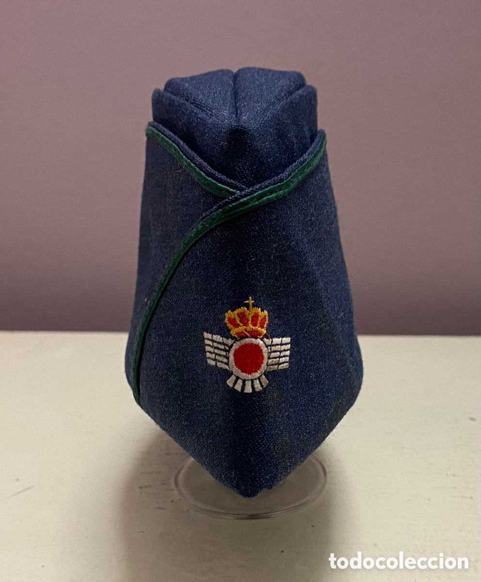 Militaria: 2 Gorras cuarteleras del Ejercito del Aire &eacute;poca Franco - Foto 6
