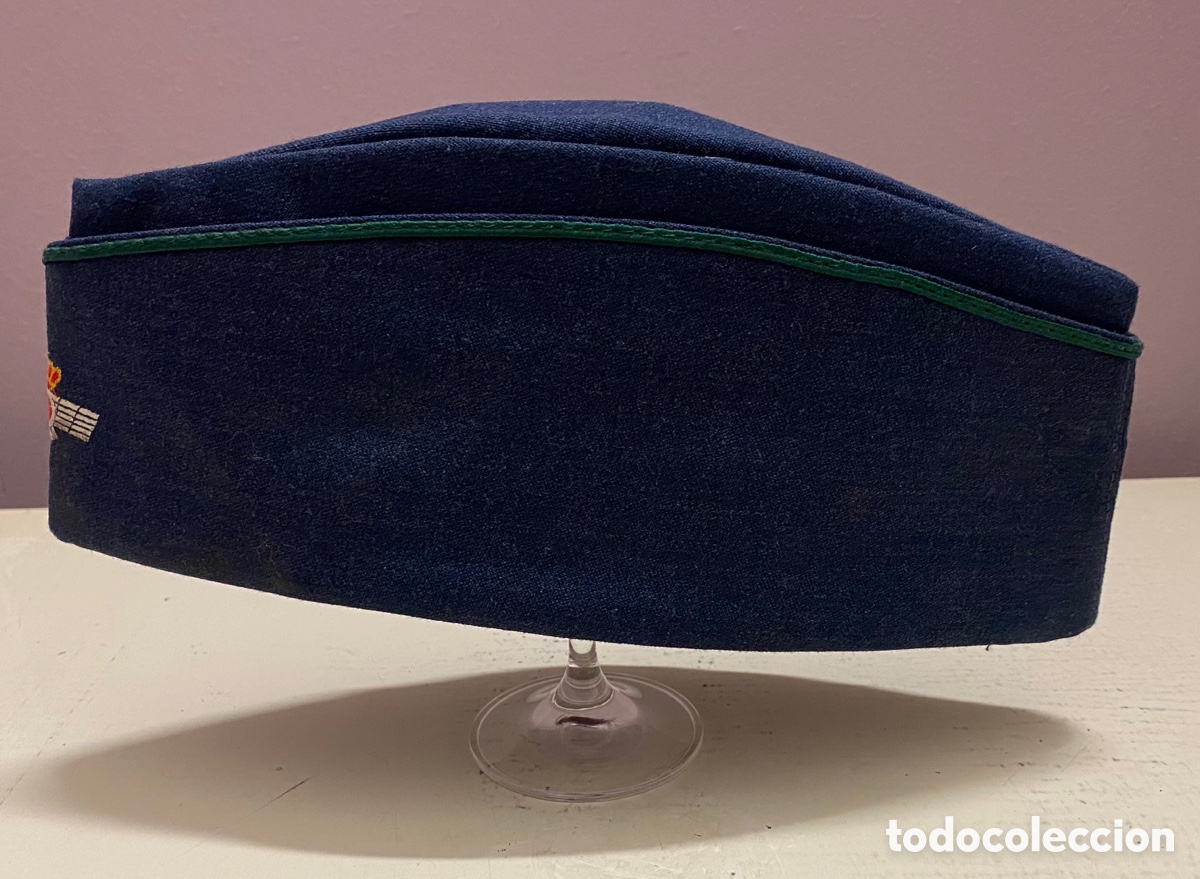 Militaria: 2 Gorras cuarteleras del Ejercito del Aire &eacute;poca Franco - Foto 9