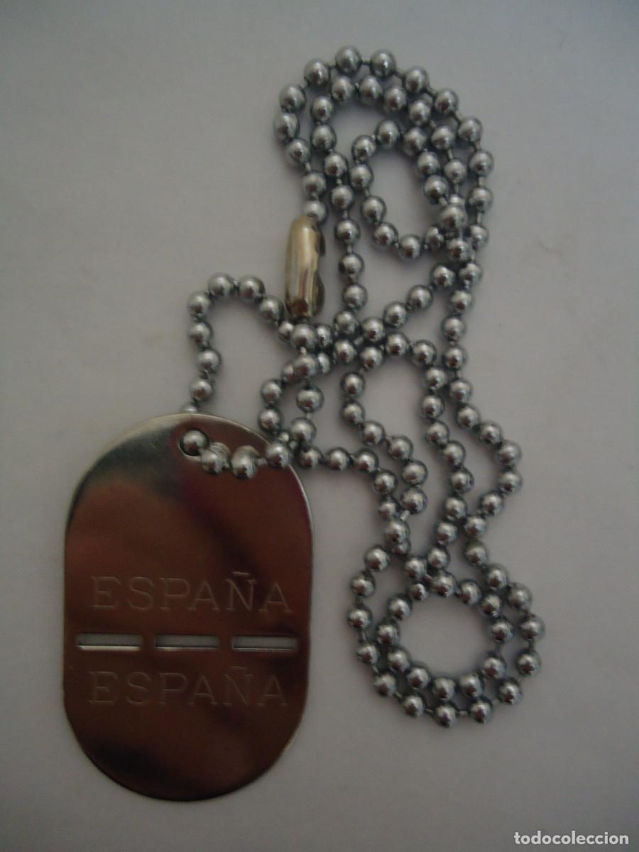 Militaria: PLACA IDENTIFICATIVA DEL EJERCITO ESPA&Ntilde;OL. -- 21 - Foto 1