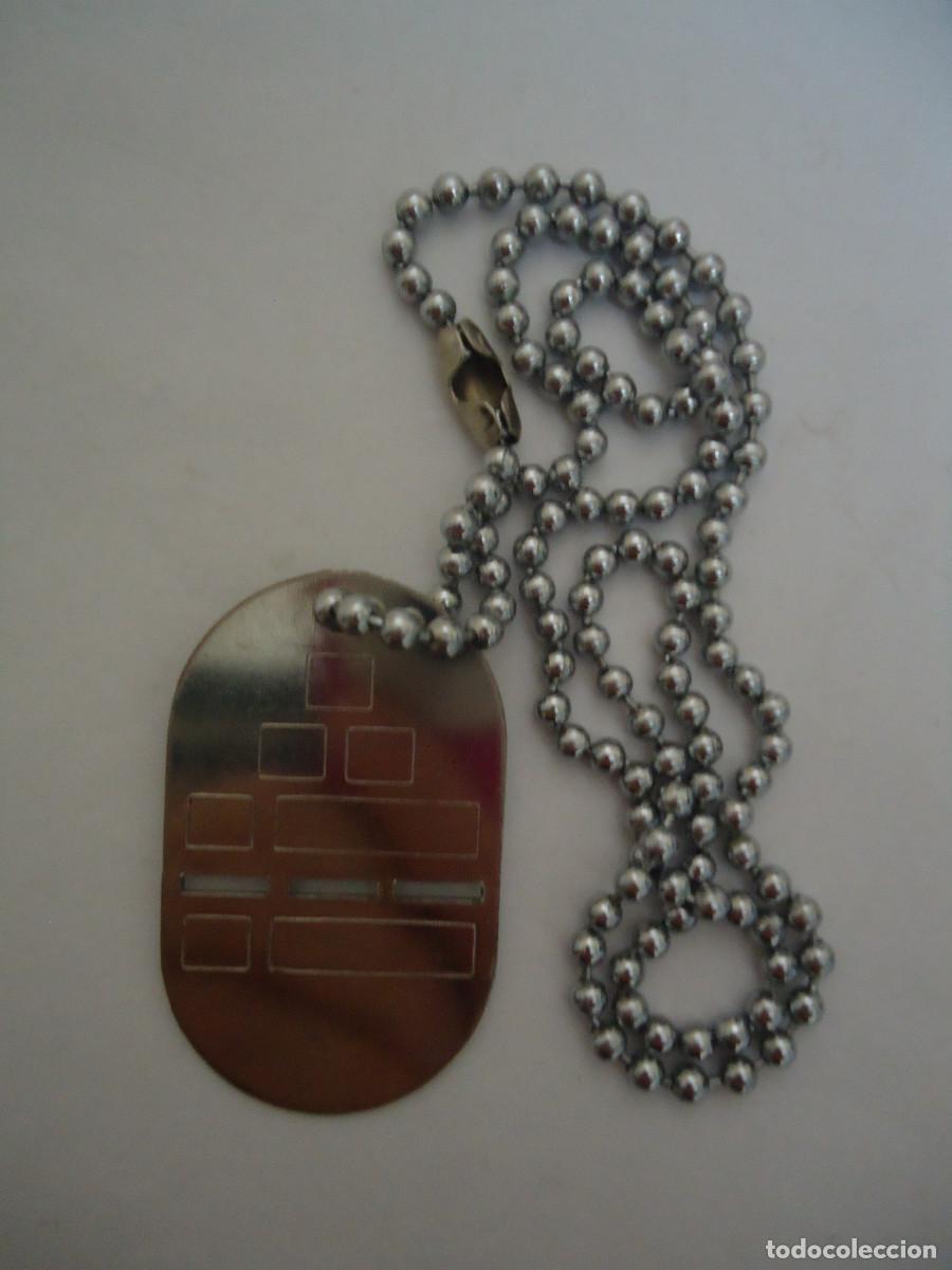 Militaria: PLACA IDENTIFICATIVA DEL EJERCITO ESPA&Ntilde;OL. -- 21 - Foto 2