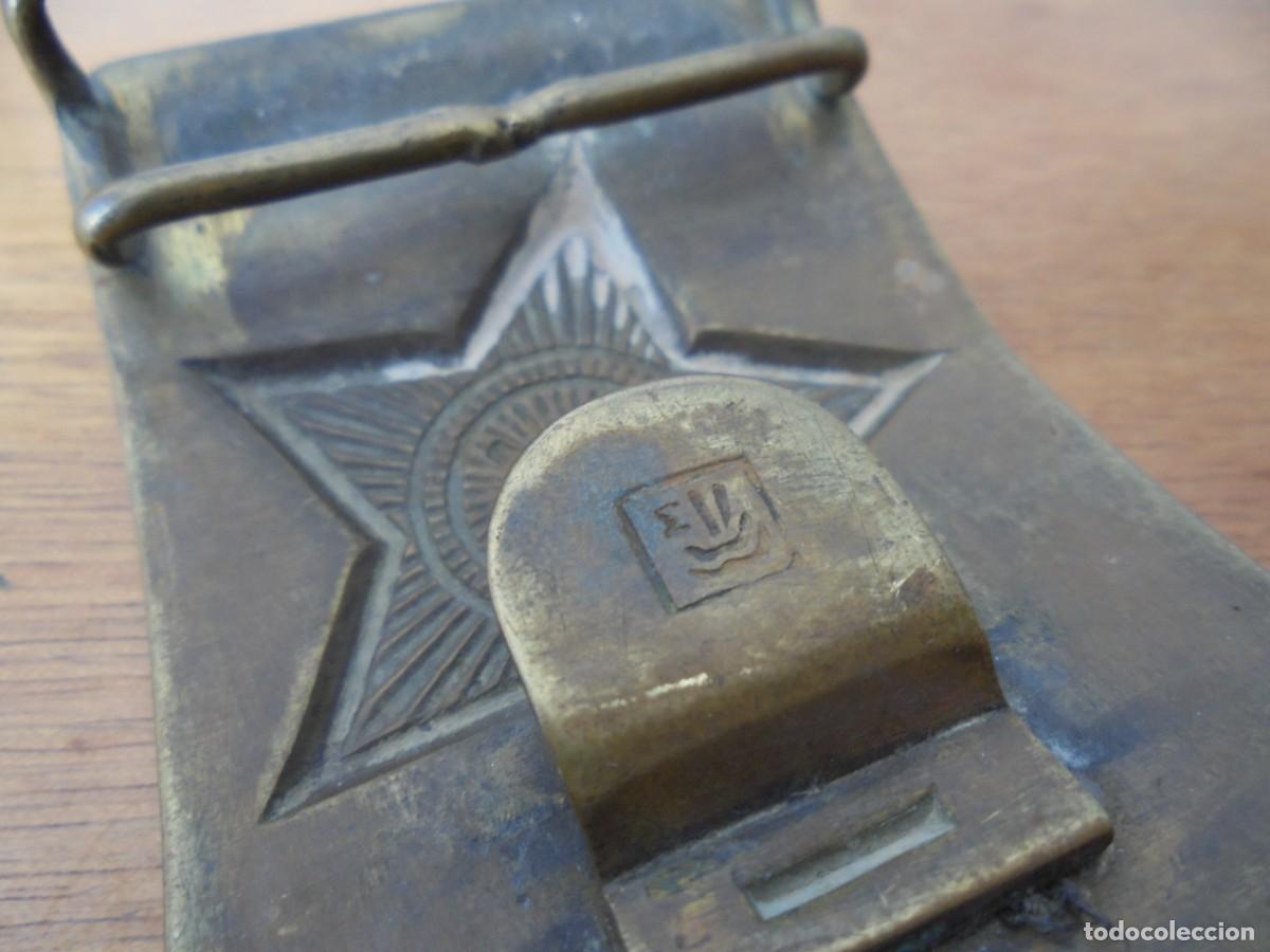 Militaria: HEBILLA MET&Aacute;LICA DE CINTURON DEL EJERCITO SOVI&Eacute;TICO - Foto 5