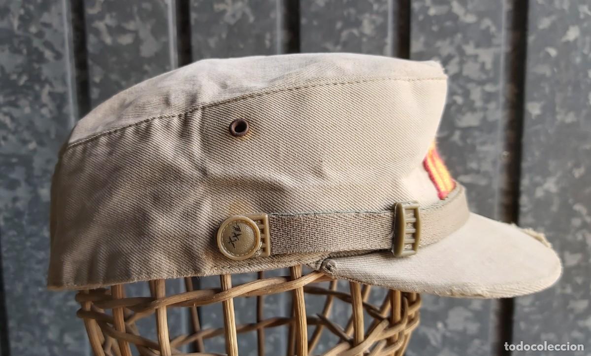 Militaria: Gorra de faena de los a&ntilde;os 60 - Foto 3