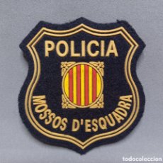 Militaria: PARCHE DE UNIFORME DE LOS MOSSOS D'ESQUADRA, POLICÍA DE CATALUÑA, GENERALITAT DE CATALUNYA