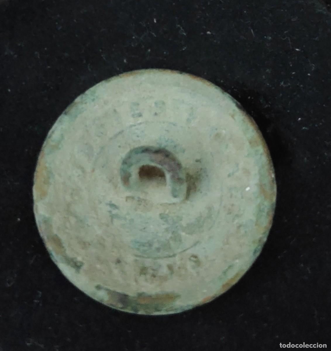 Militaria: BOT&Oacute;N DE PE&Oacute;N CAMINERO - Foto 2