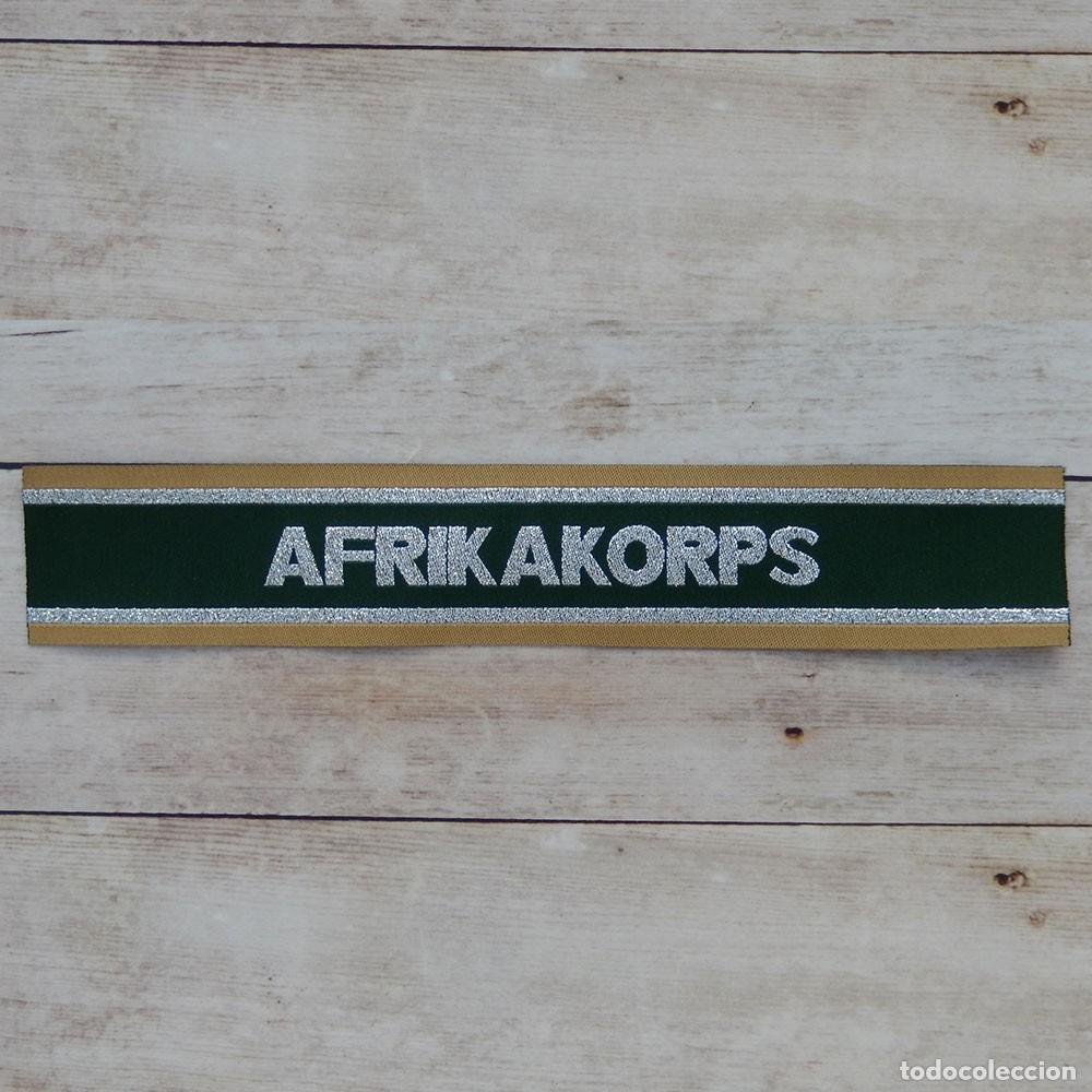 Militaria: Bocamanga DAK Afrika Korps 21cm - estilo Be-Vo
