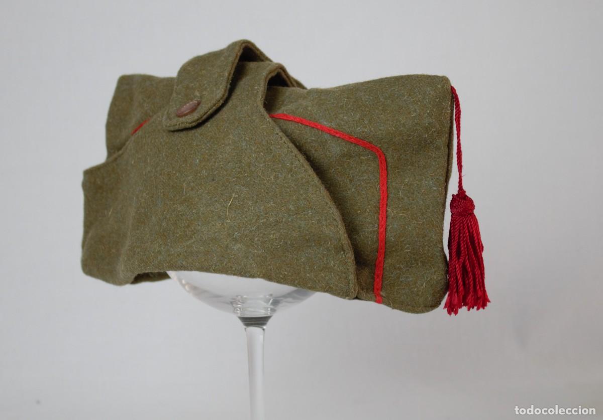 Militaria: GORRO GORRILLO BORLA REGLAMENTO 1943 - Foto 1