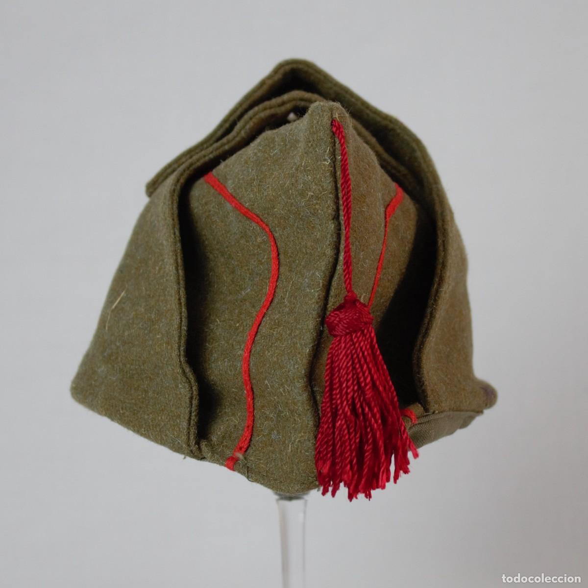 Militaria: GORRO GORRILLO BORLA REGLAMENTO 1943 - Foto 2