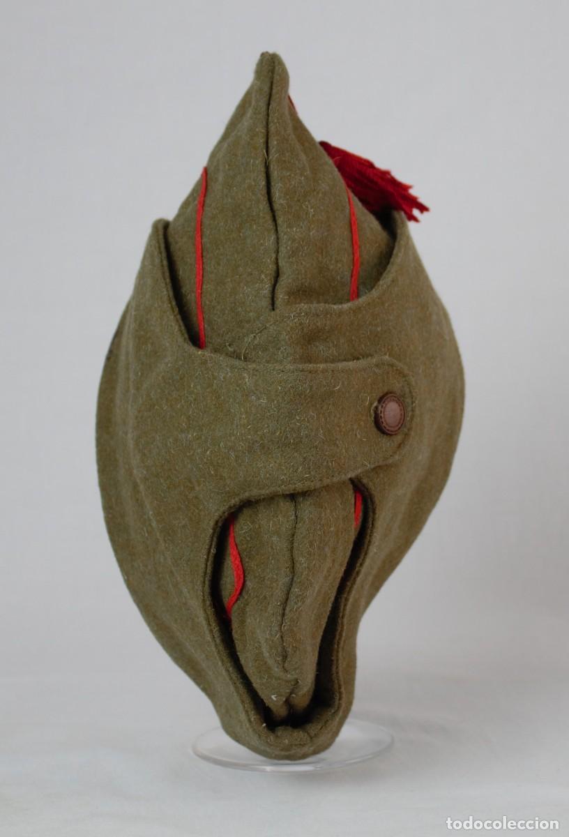 Militaria: GORRO GORRILLO BORLA REGLAMENTO 1943 - Foto 4