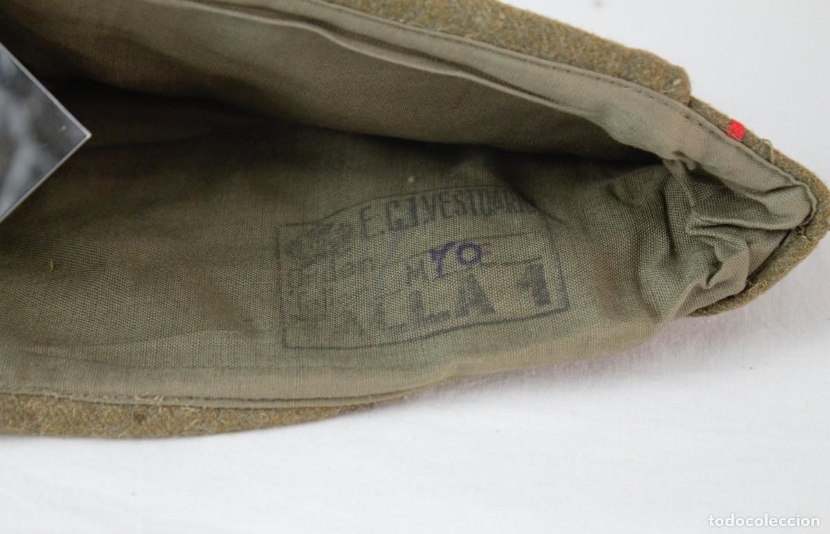 Militaria: GORRO GORRILLO BORLA REGLAMENTO 1943 - Foto 6