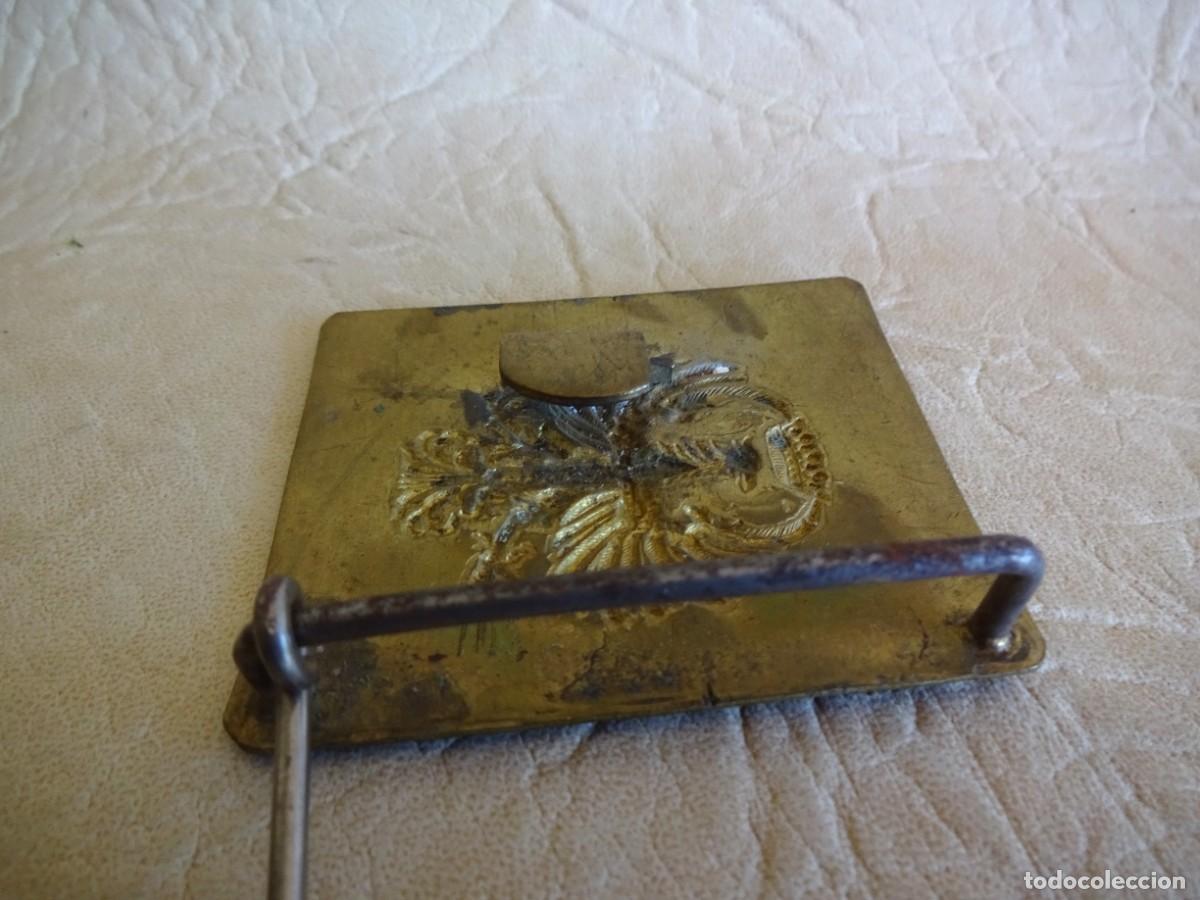 Militaria: antigua hebilla ejercito espa&ntilde;ol - Foto 4