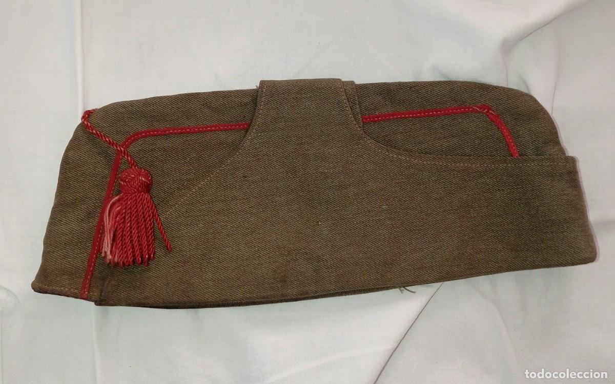 Militaria: Gorrillo de tropa reglamento 1943 - Foto 2