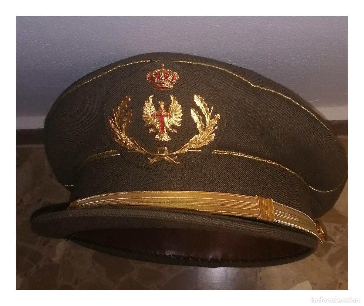 Militaria: GORRA DE PLATO DE OFICIAL DEL E.T - Foto 1