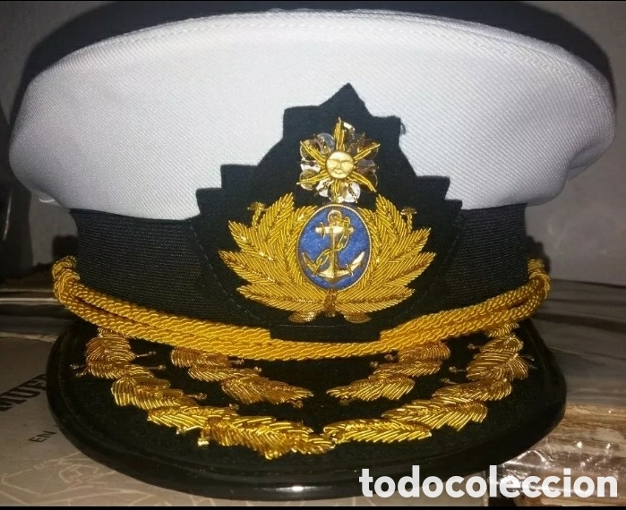 gorra de almirante de la marina o armada de uru Buy Military