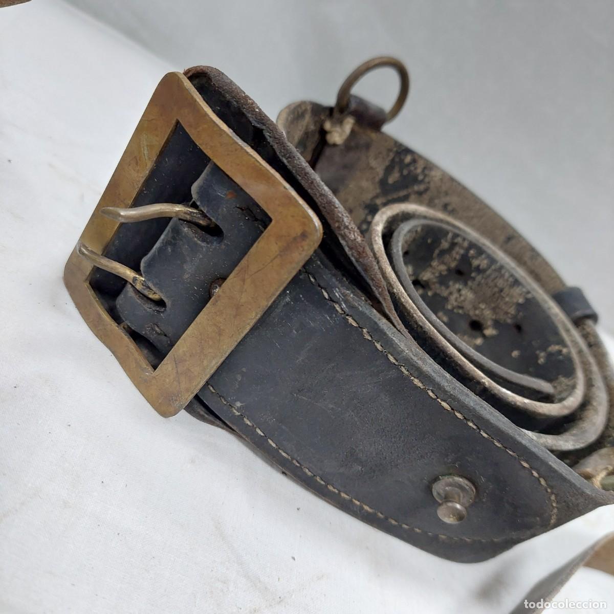 Militaria: Corretaje Sam Brown con cinchas - Foto 2