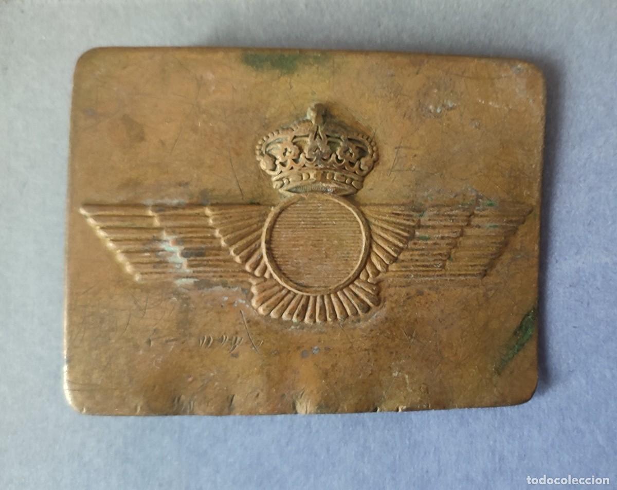 Militaria: HEBILLA DE CORREAJE DEL EJ&Eacute;RCITO DEL AIRE - Foto 1