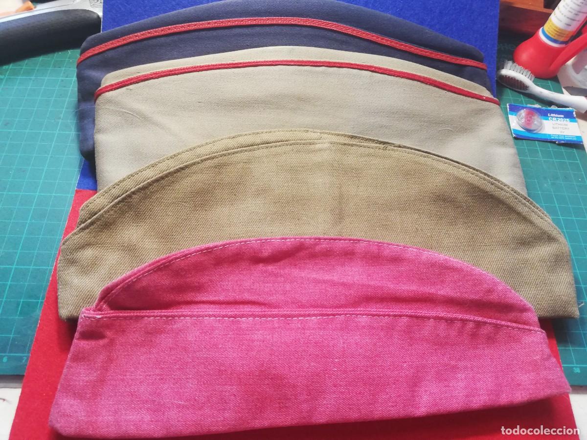 Militaria: LOTE GORRAS DE FAENA - Foto 1