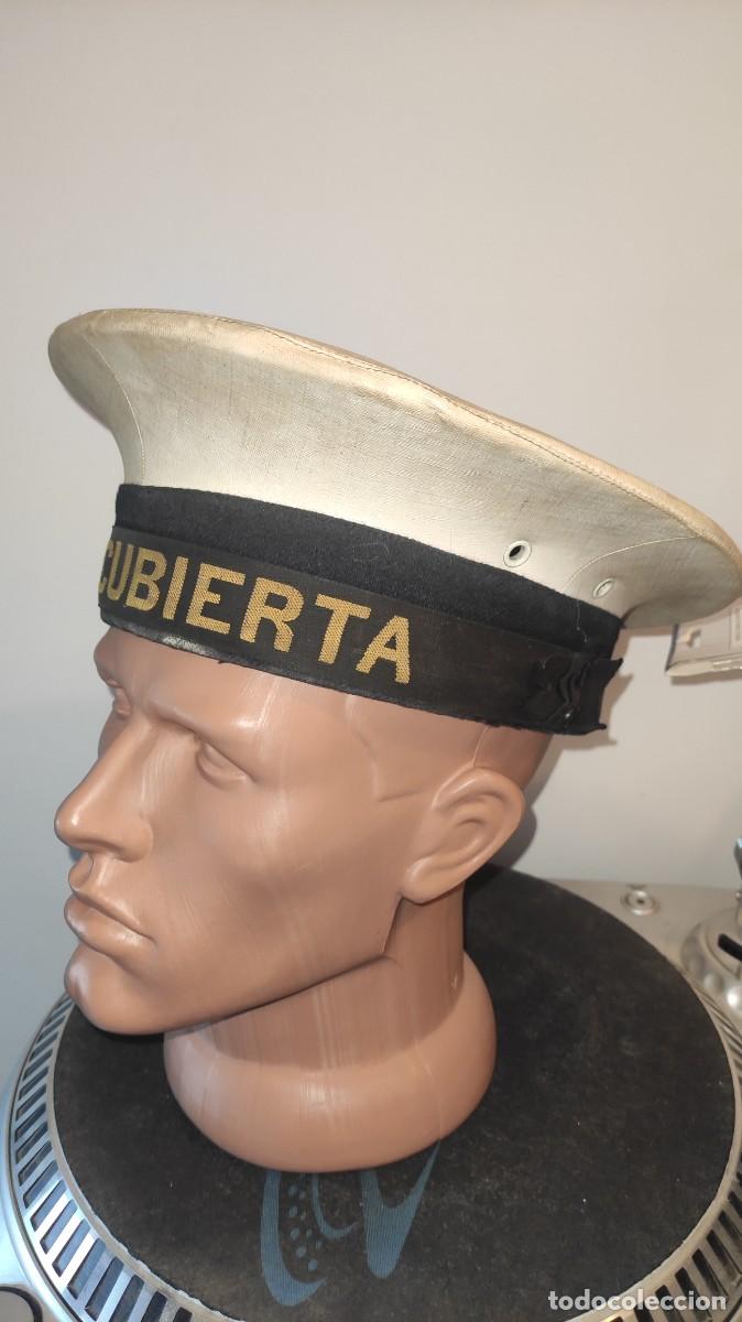 Militaria: Gorra de la Marina , descubierta. - Foto 1