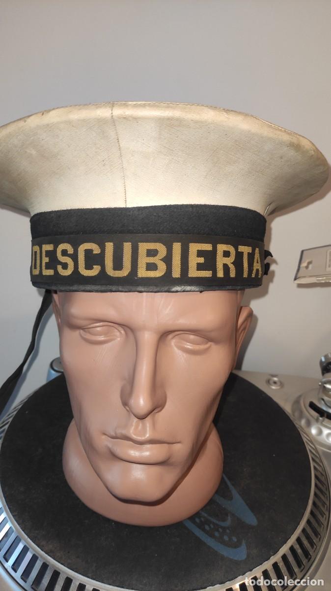 Militaria: Gorra de la Marina , descubierta. - Foto 2