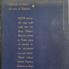 Militaria: ANTIGUO LIBRO DE RENFE, FERROCARRIL, DE ORDENANZA PORTERO, DE COLOR GRIS, CON LOGO DE 1947, MIDE 54