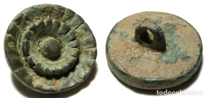 Militaria: Antiguo bot&oacute;n para identificar 21 mm - Foto 1