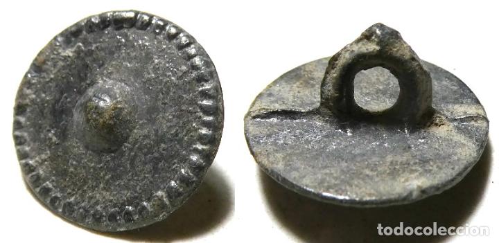 Militaria: Antiguo bot&oacute;n para identificar 12 mm - Foto 1