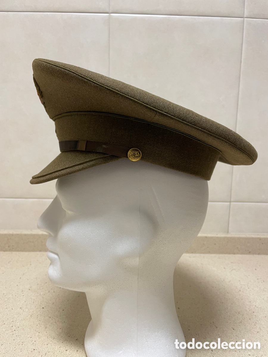 Militaria: Gorra de plato militar - Foto 4