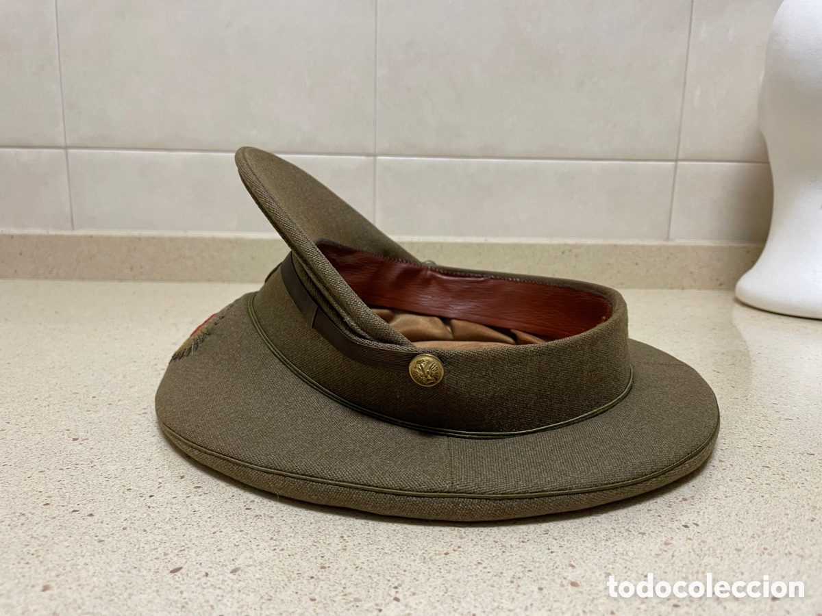 Militaria: Gorra de plato militar - Foto 7