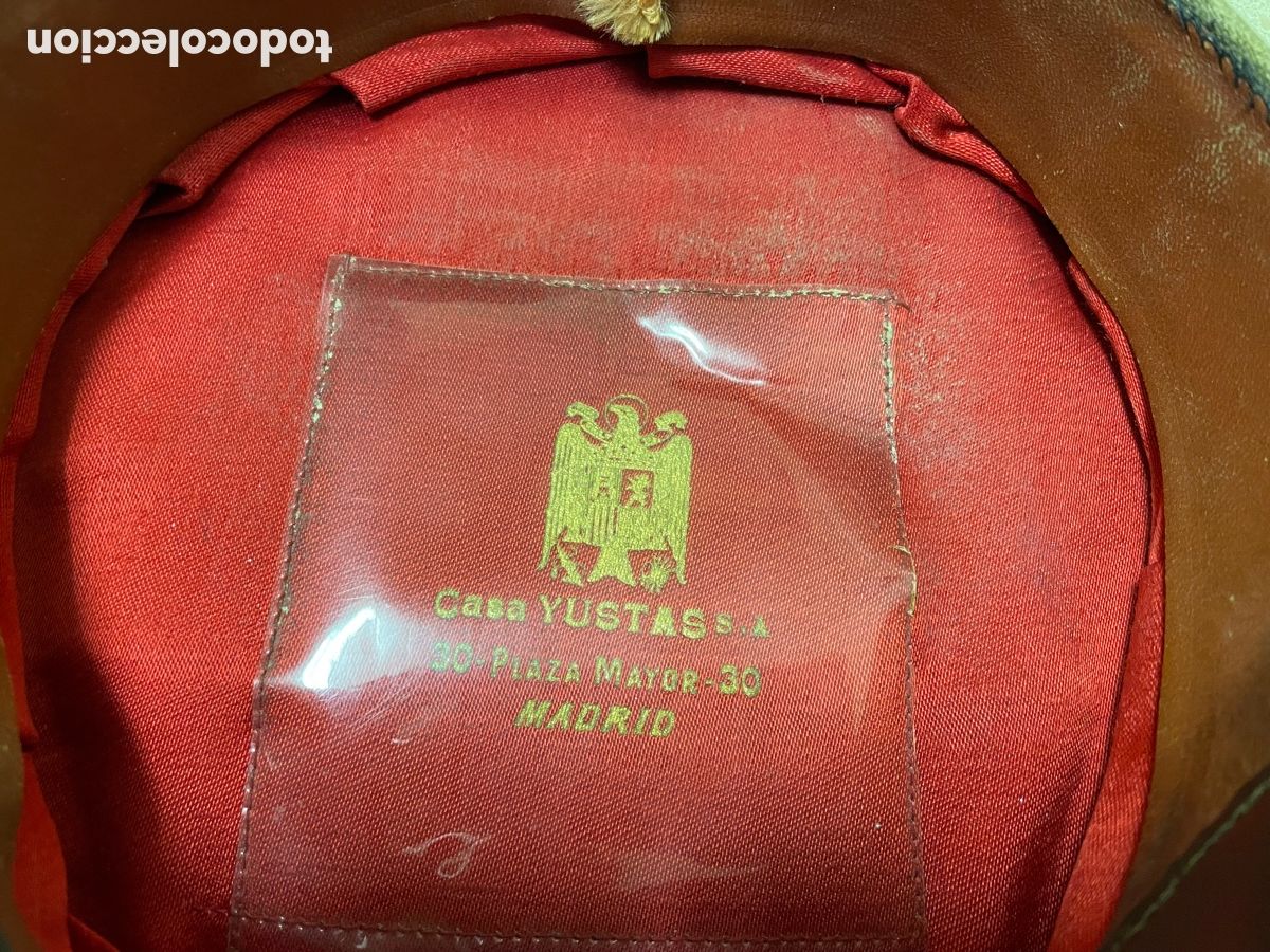 Militaria: gorra de plato militar - Foto 7