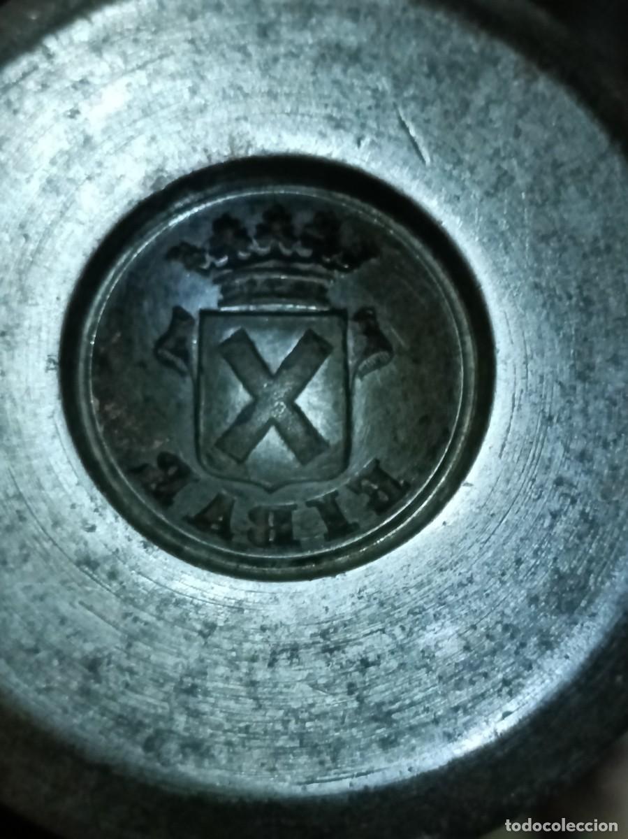 Militaria: Antiguo troquel para bot&oacute;n grande de Eibar - Foto 3