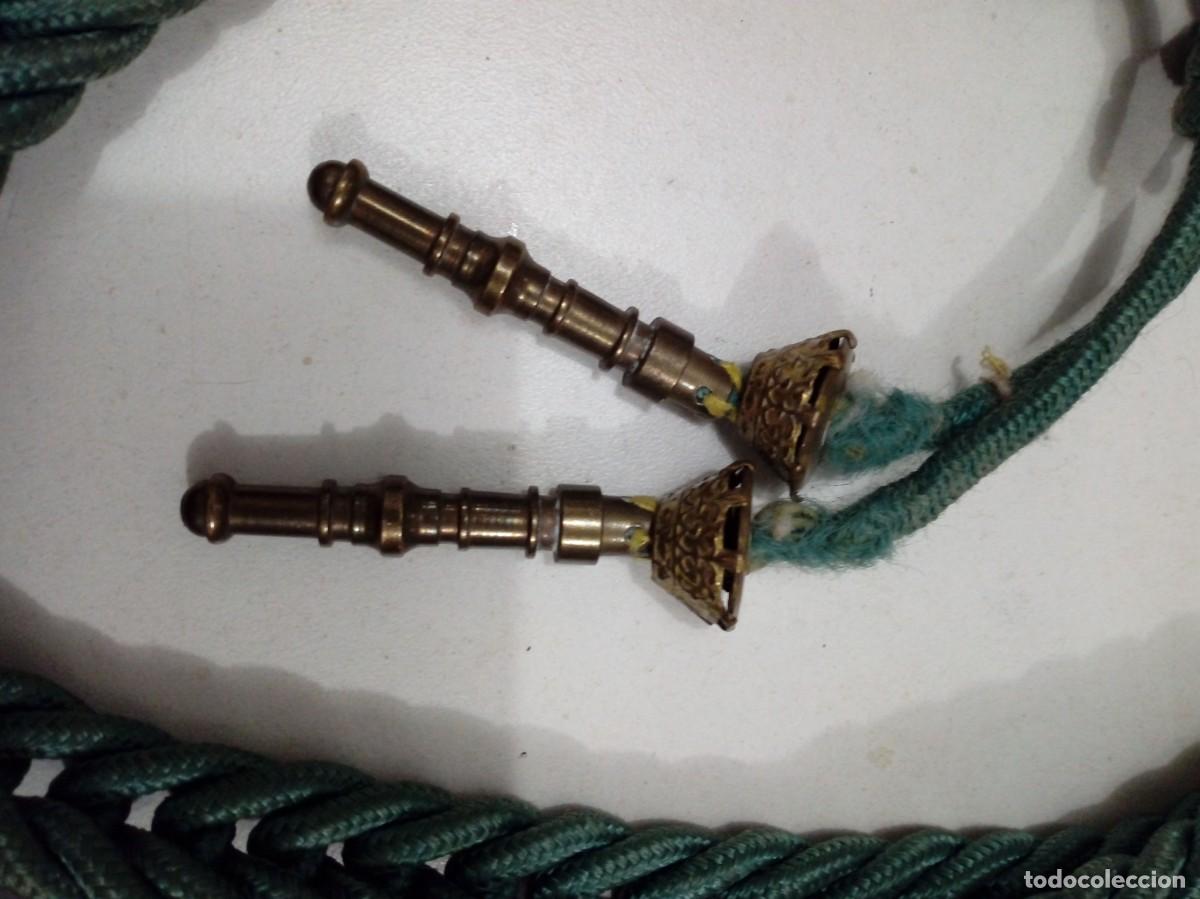 Militaria: Cord&oacute;n verde de uniforme IMEC ej&eacute;rcito de tierra. - Foto 2