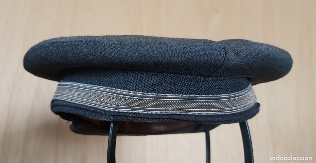 Militaria: Gorra de plato azul - Foto 3