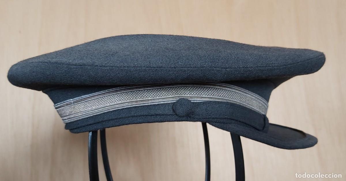 Militaria: Gorra de plato azul - Foto 4
