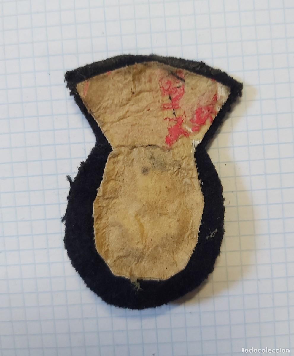 Militaria: Galleta de marina para gorra de plato - Foto 2