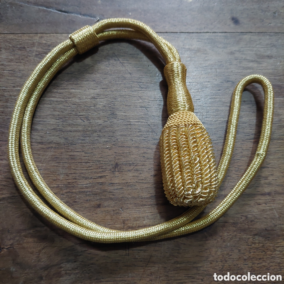 Militaria: Cord&oacute;n borla dorado para sable - Foto 1