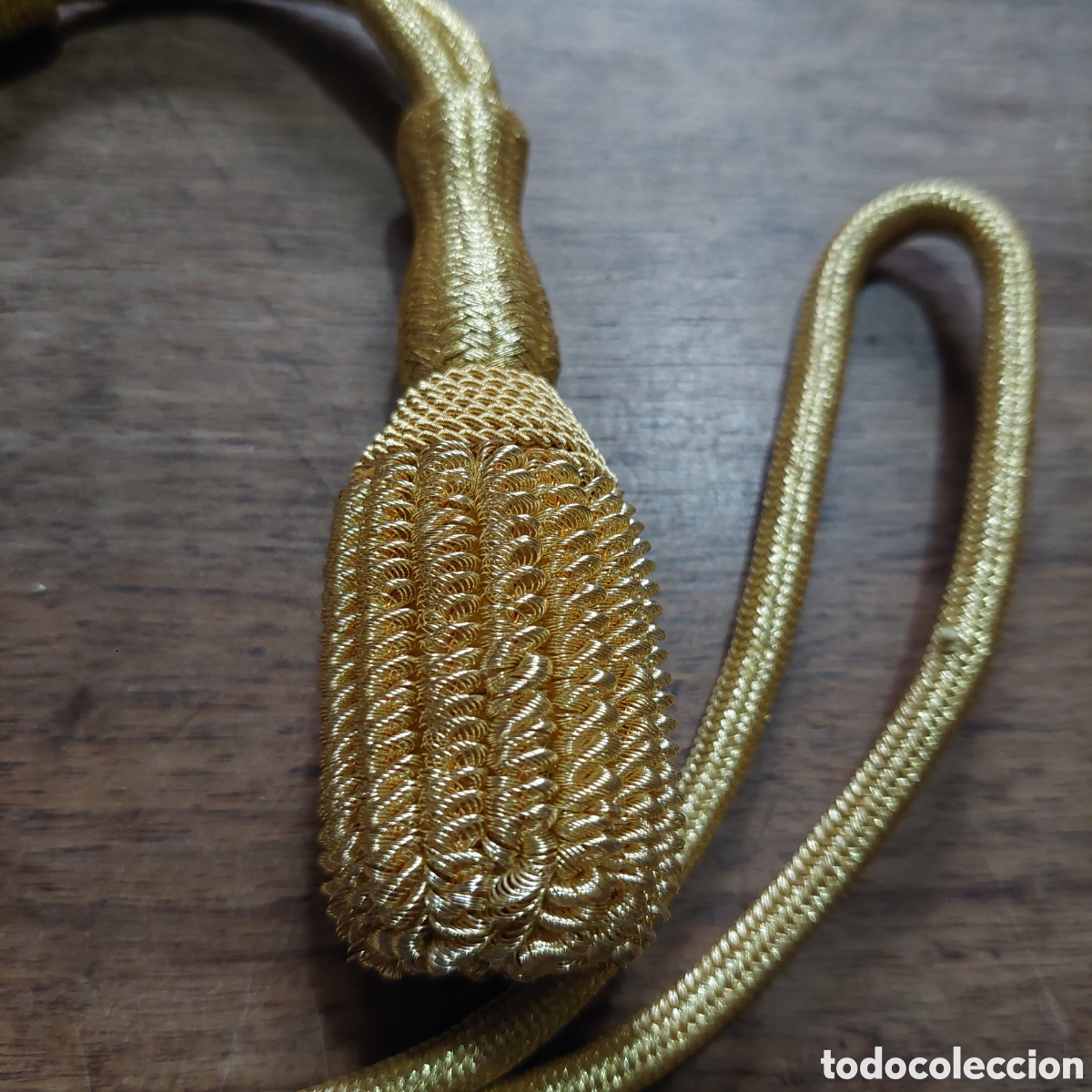 Militaria: Cord&oacute;n borla dorado para sable - Foto 2