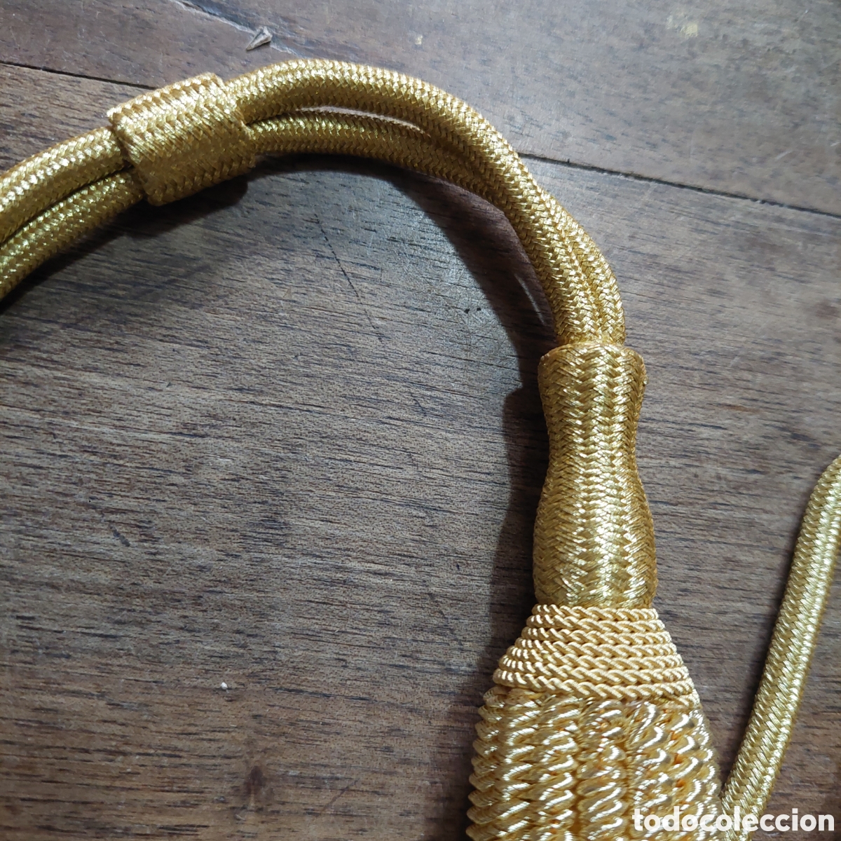 Militaria: Cord&oacute;n borla dorado para sable - Foto 3