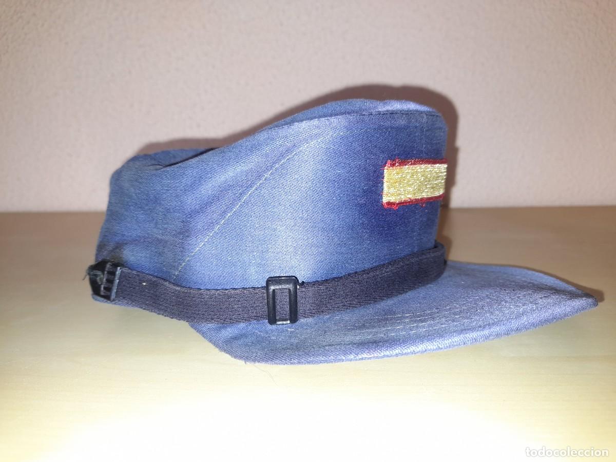 Militaria: Gorra de faena de Regimiento Ferrocarriles - Foto 2
