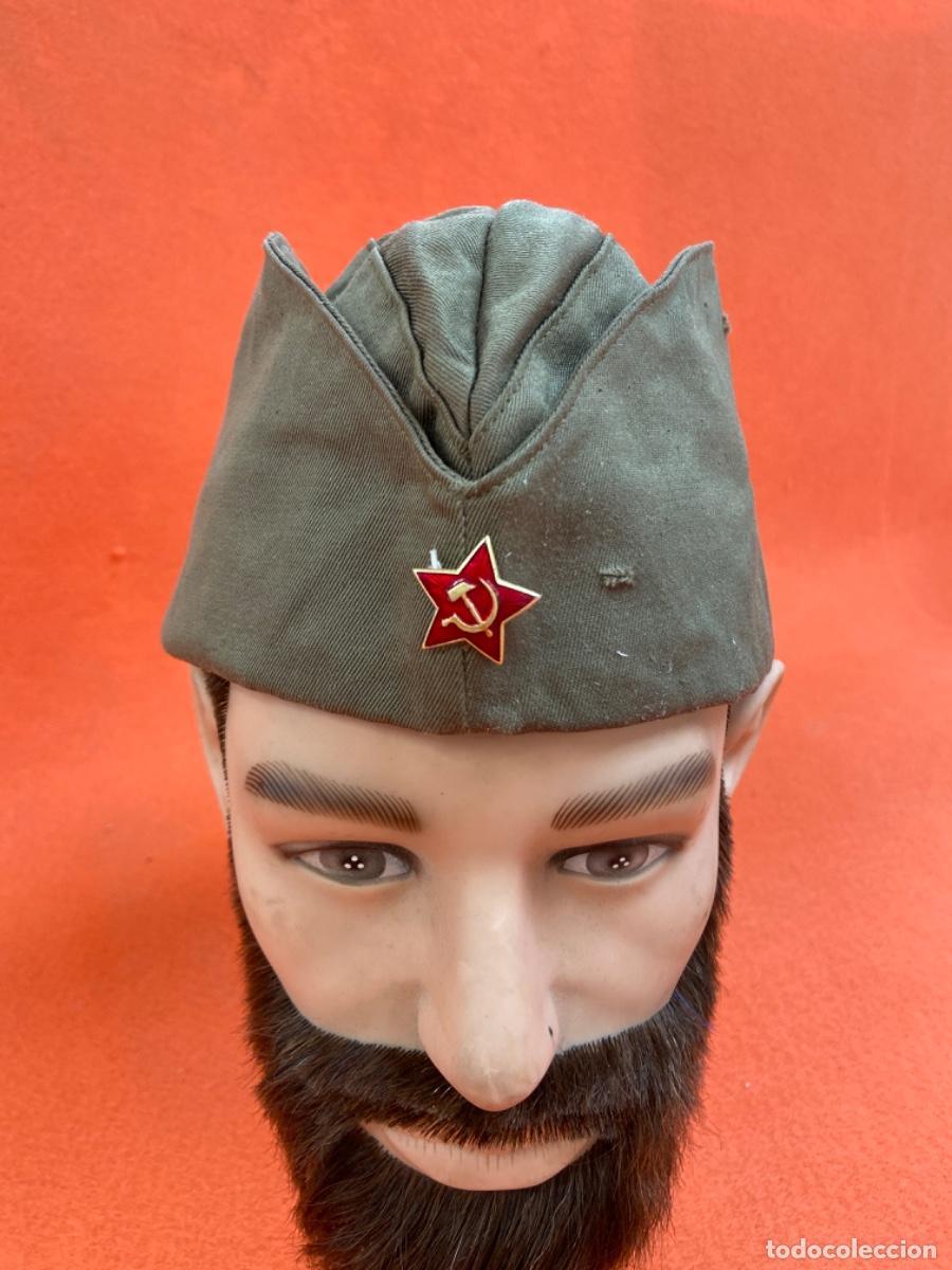 Militaria: Gorra soldado Sovi&eacute;tico - Foto 3