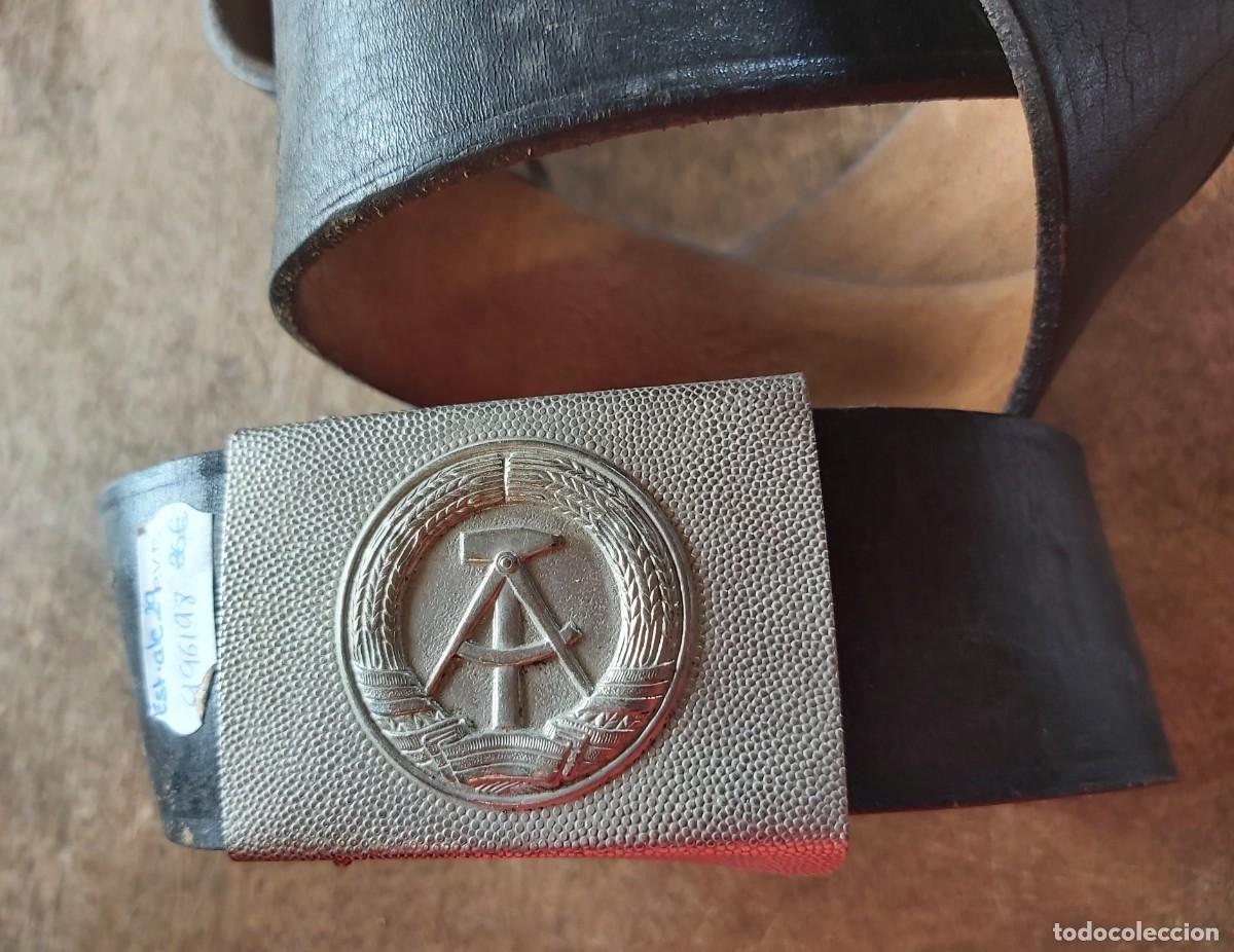 Militaria: Cintur&oacute;n de cuero RDA - Foto 2