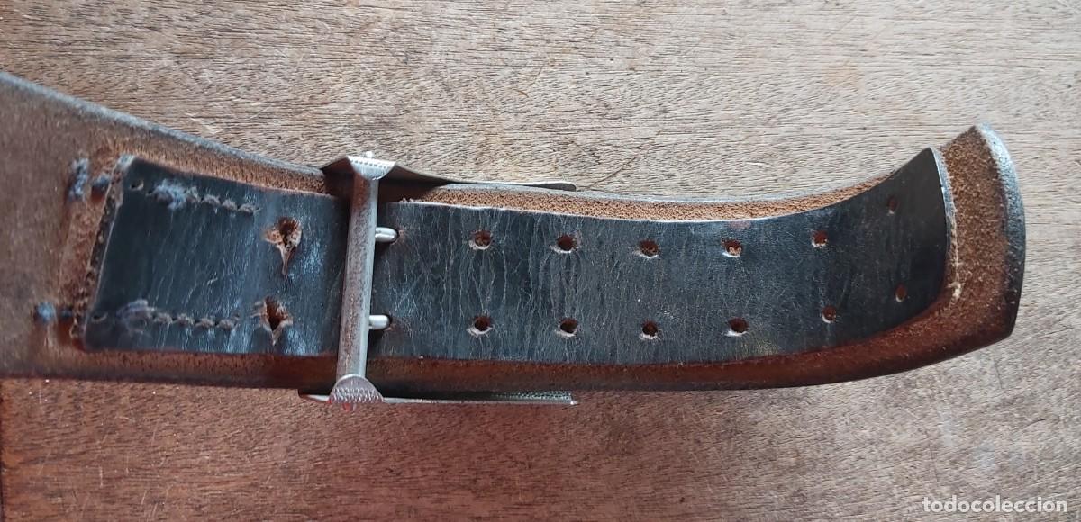 Militaria: Cintur&oacute;n de cuero RDA - Foto 3