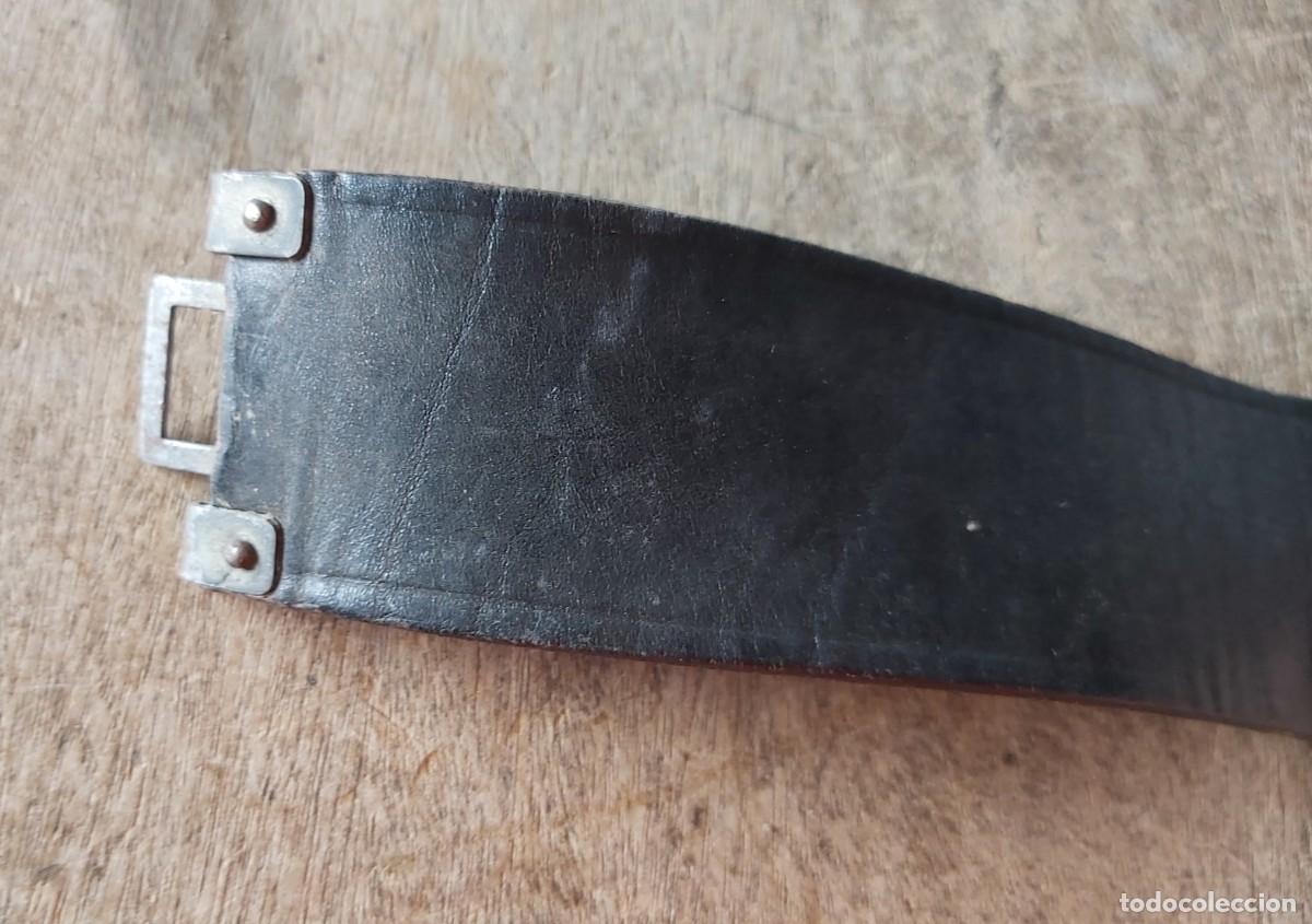 Militaria: Cintur&oacute;n de cuero RDA - Foto 4
