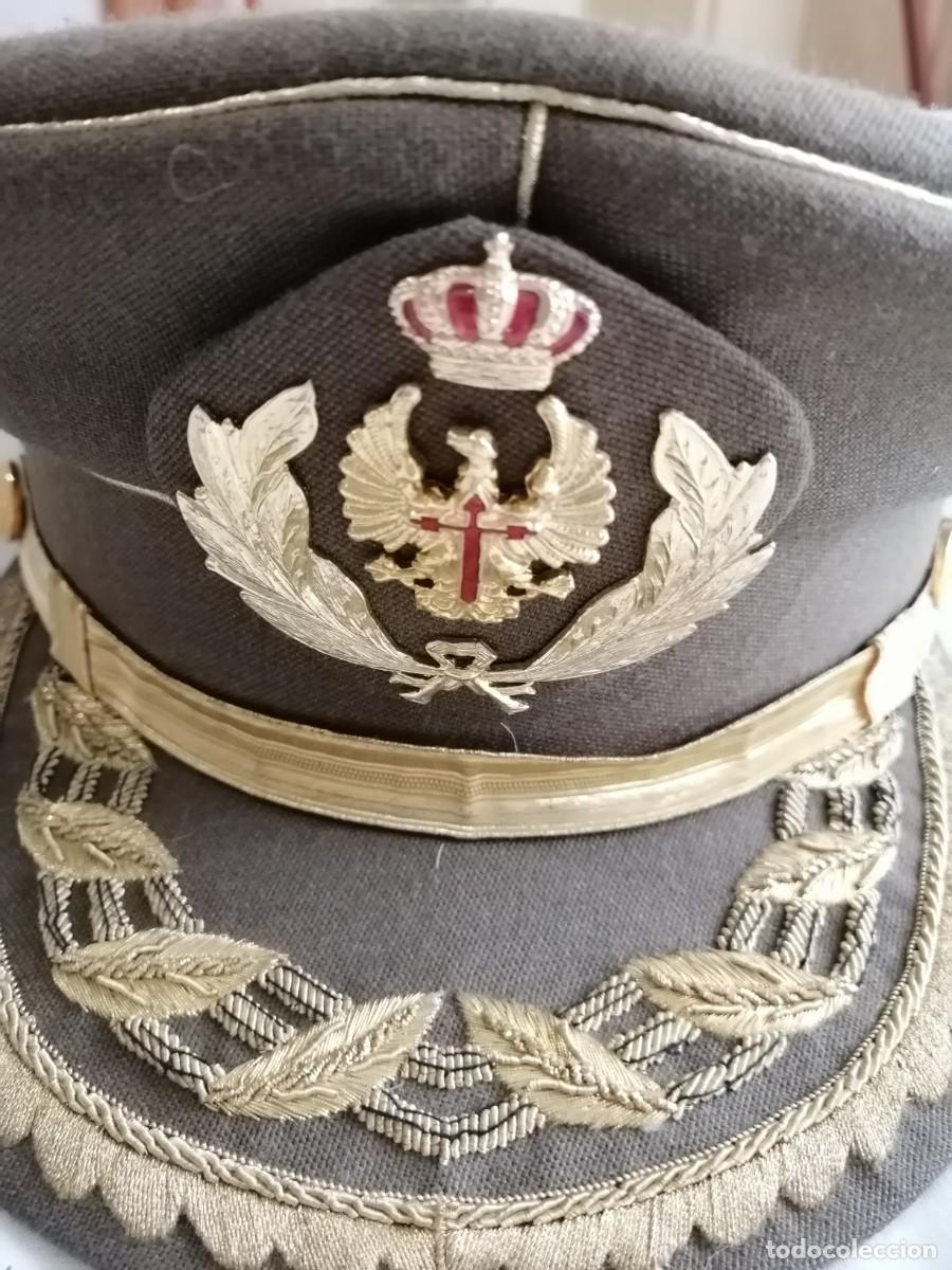 Militaria: GORRA PLATO GENERAL DE DIVISI&Oacute;N O TENIENTE GENERAL - Foto 2