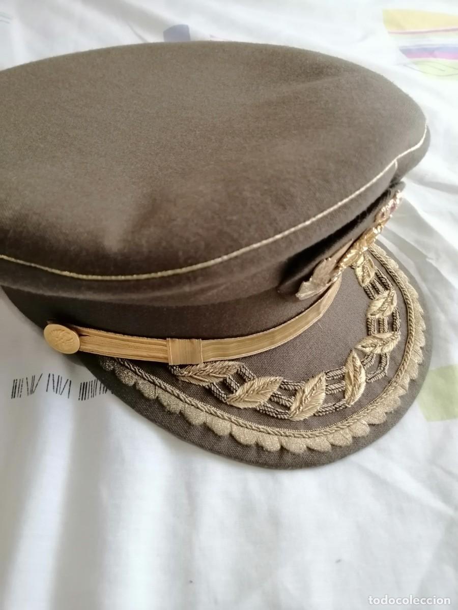 Militaria: GORRA PLATO GENERAL DE DIVISI&Oacute;N O TENIENTE GENERAL - Foto 4