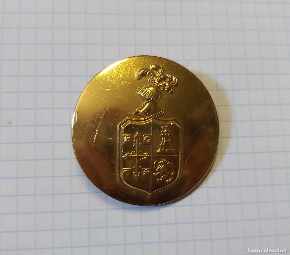 Militaria: Bot&oacute;n nobiliario, 33 mm - Foto 1