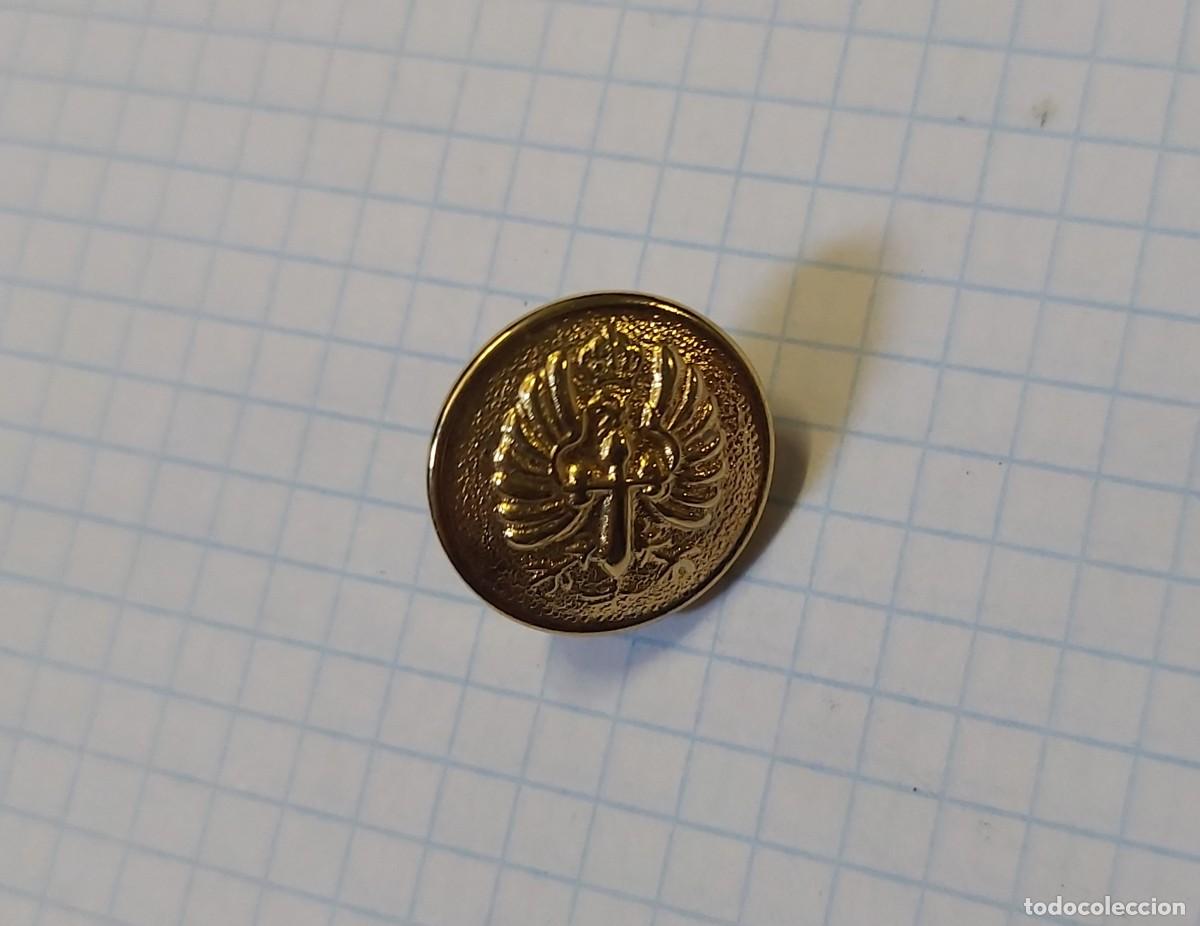Militaria: Bot&oacute;n del ej&eacute;rcito espa&ntilde;ol, 16 mm - Foto 1